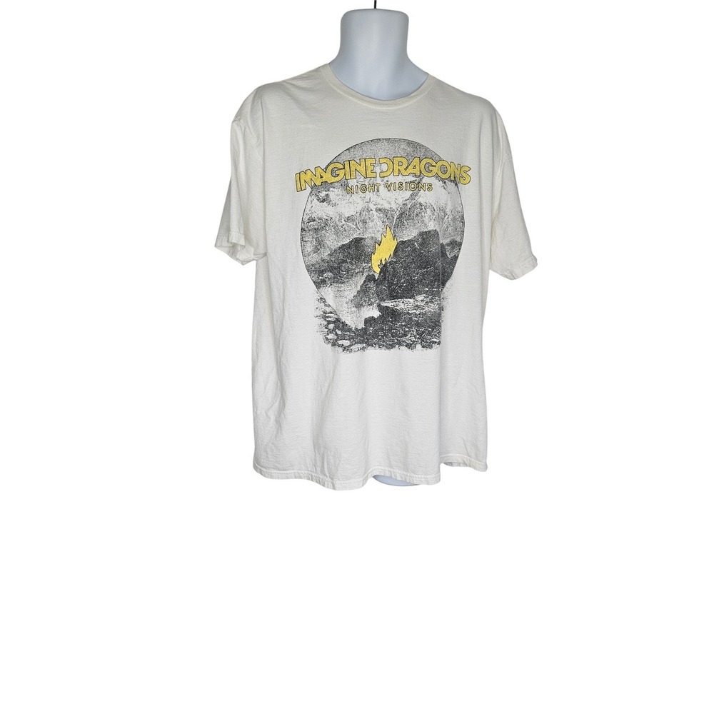 Imagine Dragons Night Visions Band‎ T-Shirt Graphic Print Bay Island